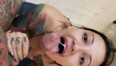 Tattooed Model Adel Asanti Fucking In Her Hotel Room