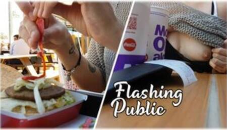 mcdonalds restaurant flashing