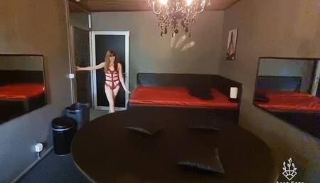 Swinger Club Sex in Carousel Bed!!