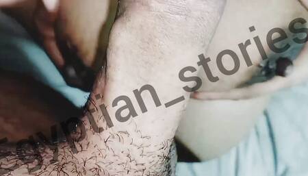 Um Hassan, an Egyptian in her fifties, opens her ass to her son-in-law