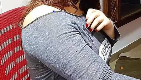 BBW Nicole and Her Round Chubby Tummy get Some Pizza