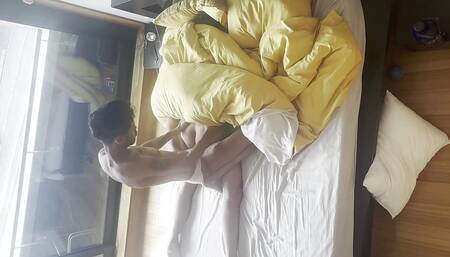 Waking up My Boy and I Came 3 Times in His Ass