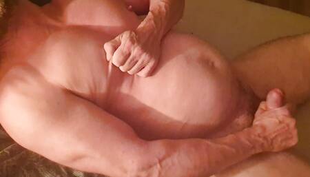 I jerk off my useless cock
