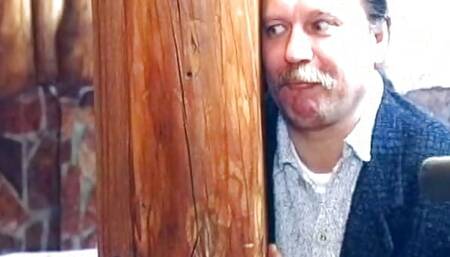 Sexy German blonde fucked in the tavern