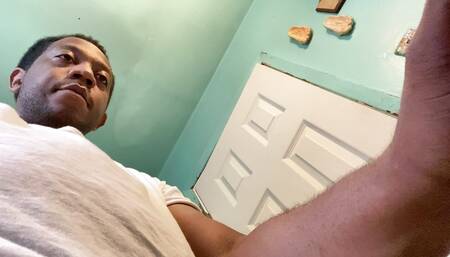 Beating My Black Cock