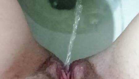 My boss asked me for a video urinating with my hairy vagina
