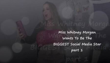 Miss Whitney Morgan: Biggest Social Media Star Gaining Inflation Part 1 - wmv