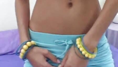 Young Yasmin Fingering her Pussy Hard