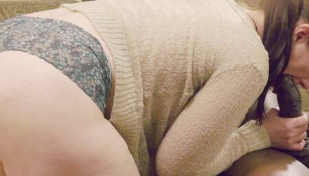 The Bosses Office Hours Are Open Come in for Your Chocolate Cock to Ride