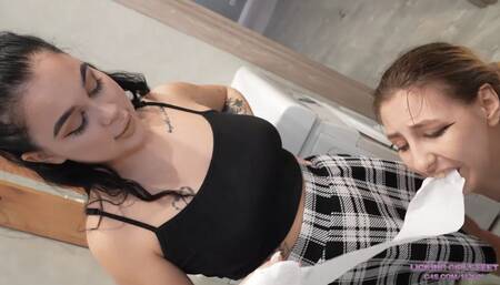 NICOLE - Golden shower as a lesson for a whore (HD)