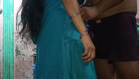 Suddenly the husband came to duty and became the mood and left the wife