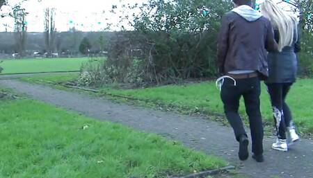 Brittany Bardot rammed from bellow by big dick of Luke