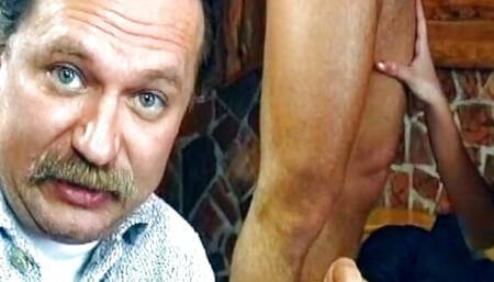 Perfect German doll fucked on the tavern table