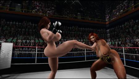 Big tit naked futa kickboxing and fucking LOW