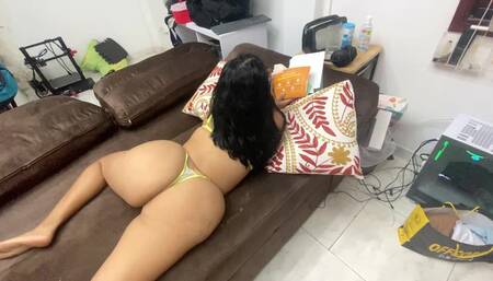 Stepson Discovers Stepmother Watching Porn and Ends up Fucking Her