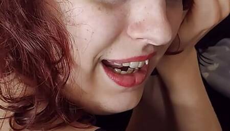 Facefucking and cumshot -This is what I get for being a slut