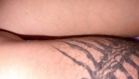 Homemade creampie in a beautiful pussy