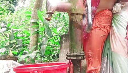 Indian Desi Aunty Shower Fucked.