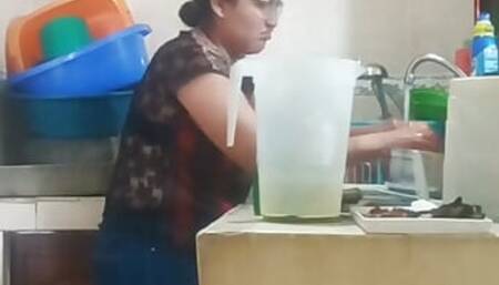 Domestic Worker Fucked Secretly From My Wife