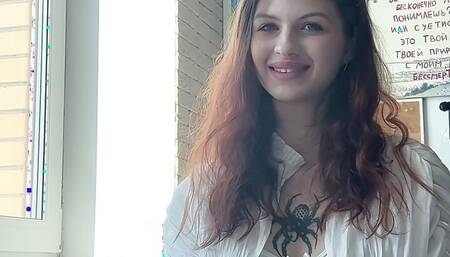 She's so Insatiable! Lady From Tinder Came to Fuck Me Wtf