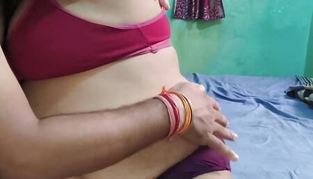 Desi bhabi called her young amateur friend to fuck her and cum inside her.