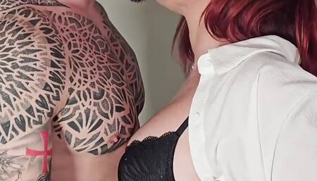 French MILF Fucked in Anal by Muscle Man Axel Reed