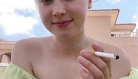 Enjoying Solo Smoke After a Long Break