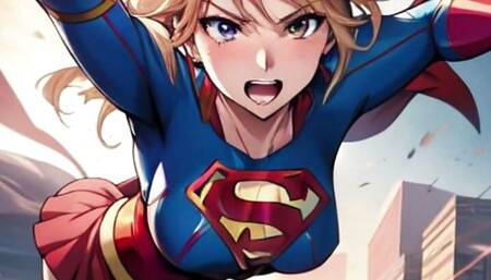 Supergirl Vs The Hulk - Veins of Justice