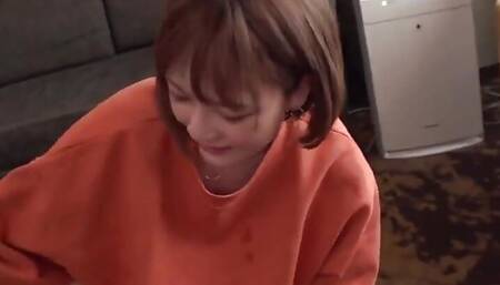 Part2 Real Continuous Sex! Sex with a Beautiful Woman with Navel!071