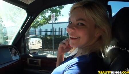 Good amateur POV sex in the missionary pose with a hot Alice Frost