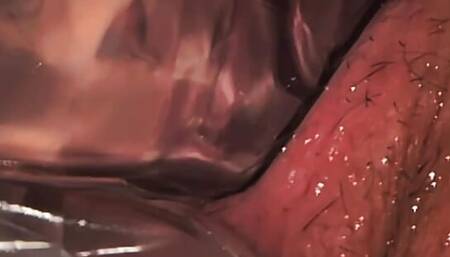 Naughty Ice and Dildo Play