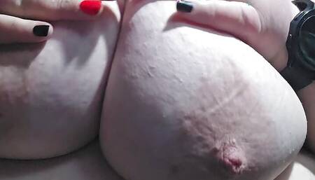 Suck on my big nipples