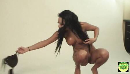 Arousing Photoshoot with Our Pretty and Skinny Asian Brunette Lady