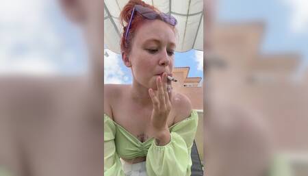 Enjoying Solo Smoke After a Long Break