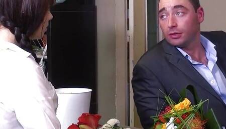 The Secretaries End the Day with a Lesbian Trio