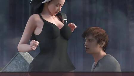 Lust Epidemic ep 34 - I Tried to Eat the Nun in the Haunted Cemetery