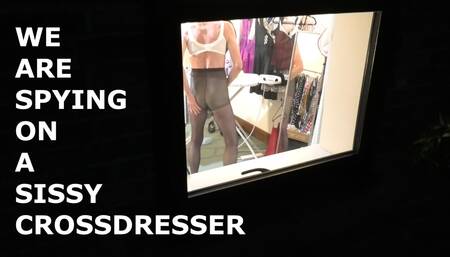 Crossdressing Fetish   Mature Sissy Trying On Dresses