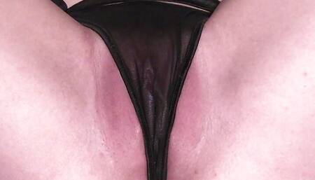 Olivia Adams Is Playing with Her Pussy Through the Fabric