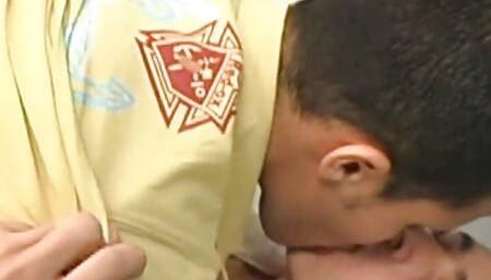 Amateur 21yo Spanish twink gets nailed in ass till cumshot