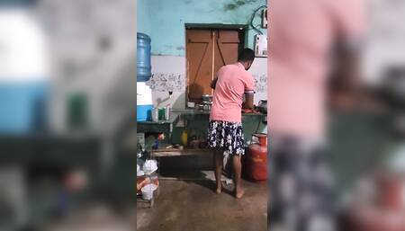 I'm cooking in a skirt today! Indian Skirt Fashion
