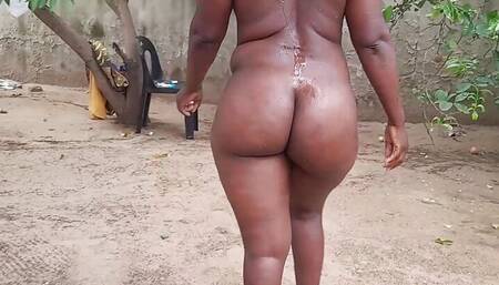 Dirty slut washing herself after cheating on her husband so he doesn't find out about the betrayal