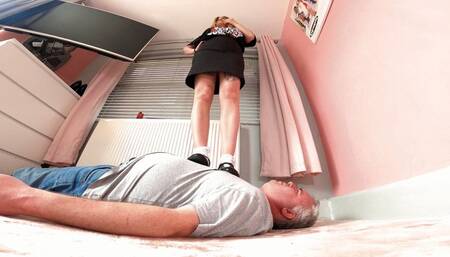 Jennifer T-Bar Shoes Trampling FLOOR CAM