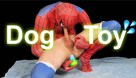 Fucking a dog toy - Prostate milking????