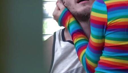 Dad Catches Petite Teen Getting Pounded by Her Step-brother - Kenzie Reeves