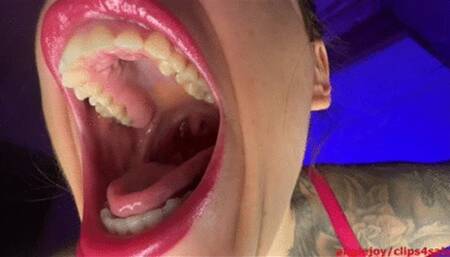 Erotic Dental Yawning HD