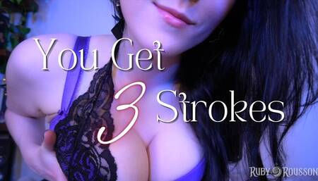 Premature Ejaculation Training 3 Strokes
