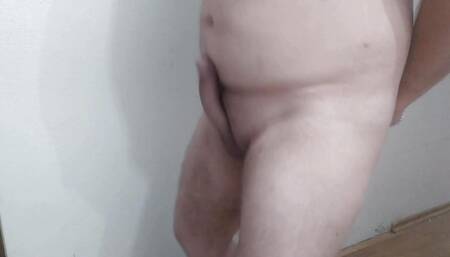 Epic Cumshot on the Tiles!"