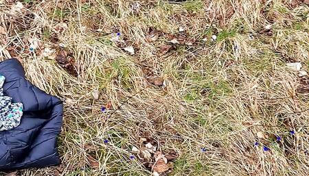 Punishing her tits on DDR border patrol