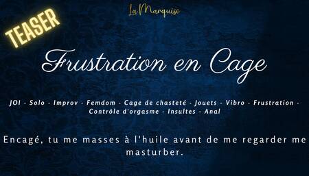 French Audio Roleplay   I'm frustrating you in your little cage