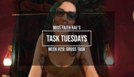 A Chocolatey Task for Filthy Pets - Miss Faith Rae's Femdom Audio Disgusting Ass to Mouth Instructions